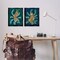 Stupell Industries Prowling Tiger Sitting Tiger Jungle 2 pc Framed Floater Canvas Wall Art Set Design by Yvette St. Amant